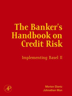 cover image of The Banker's Handbook on Credit Risk
